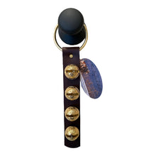 Load image into Gallery viewer, Traditional Strap Bells -  #2 Size Bells - 4 Bells on Strap
