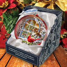 Load image into Gallery viewer, Christmas Window Glass Ornament Holiday by Gelsinger
