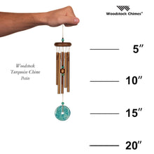 Load image into Gallery viewer, Woodstock Turquoise Chime™ - Petite
