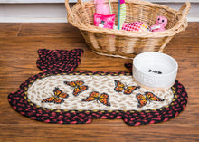 Load image into Gallery viewer, Cat Butterfly Design Rug
