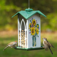 Load image into Gallery viewer, Country Cottage Gazebo Bird Feeder
