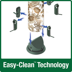 Garden Floral Easy Clean Feeder