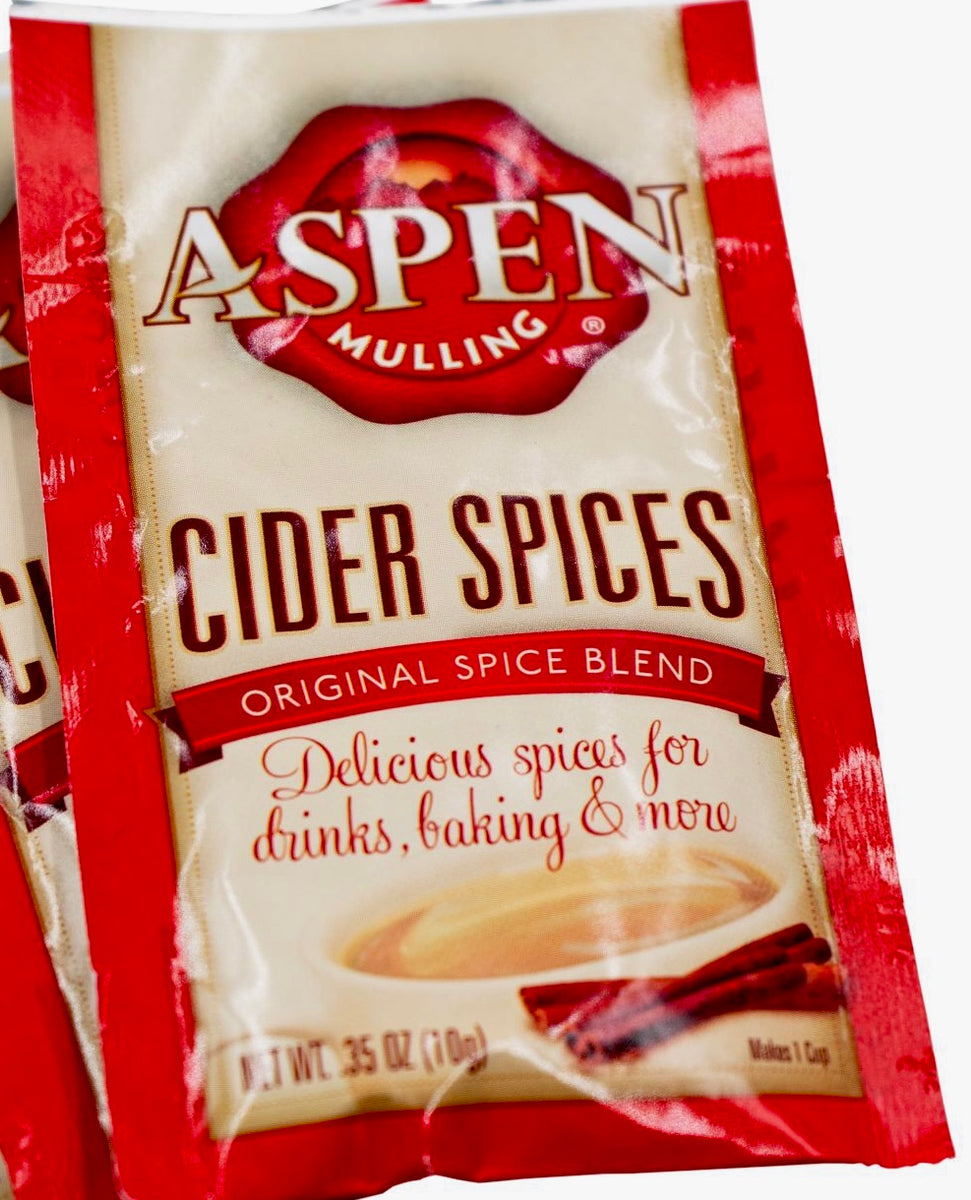 Aspen Mulling Cider Spices Original Blend Single Serve Packet .75 each