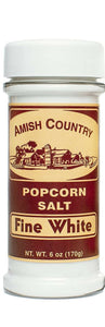 6oz. Fine White Popcorn Salt