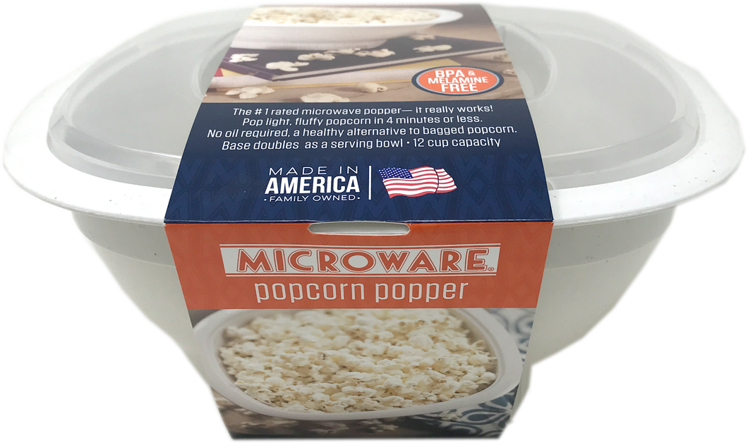 Microwave Popcorn Popper Bowl